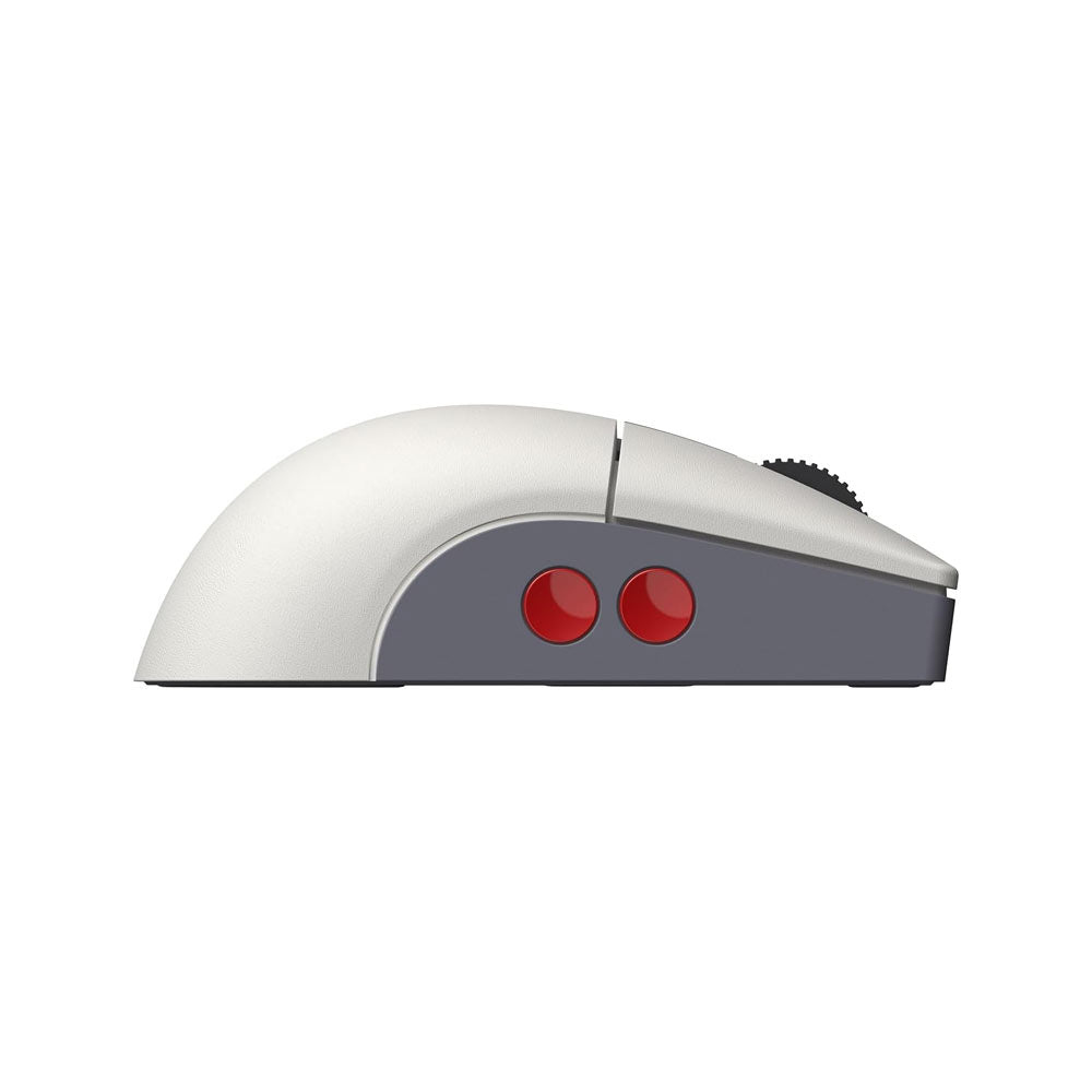 Mouse Gamer 8BITDO Retro R8 Edicion NES - Inalámbrico con Base de Carga