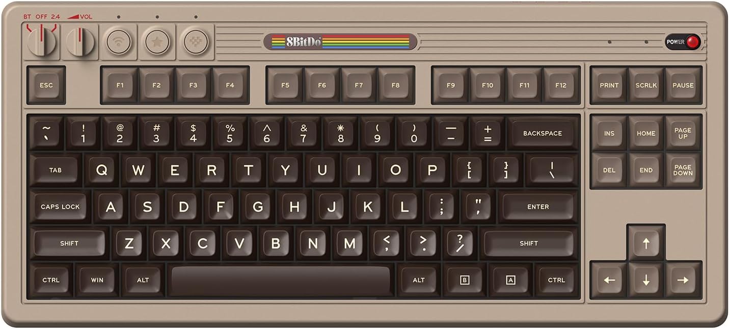 Teclado Mecanico 8BITDO Edicion C64