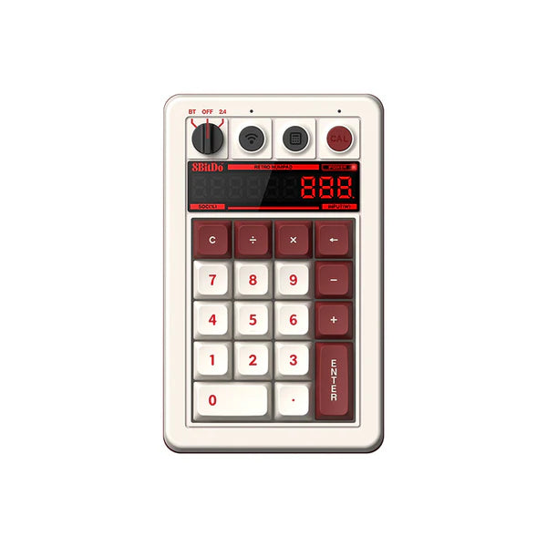 Teclado numérico mecánico 8BitDo Retro 18 Inalambrico Pc Android