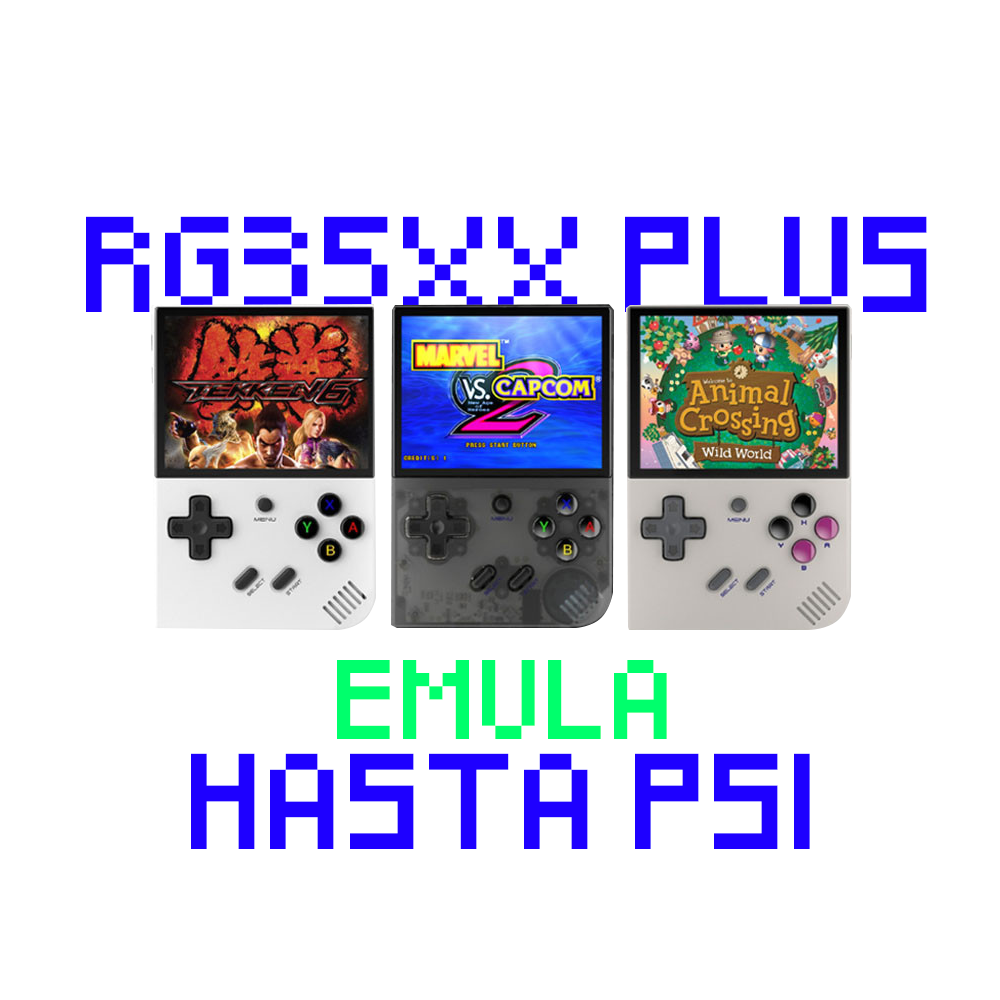 Consola Retro Anbernic RG35XX PLUS | 10000 Juegos Gratis