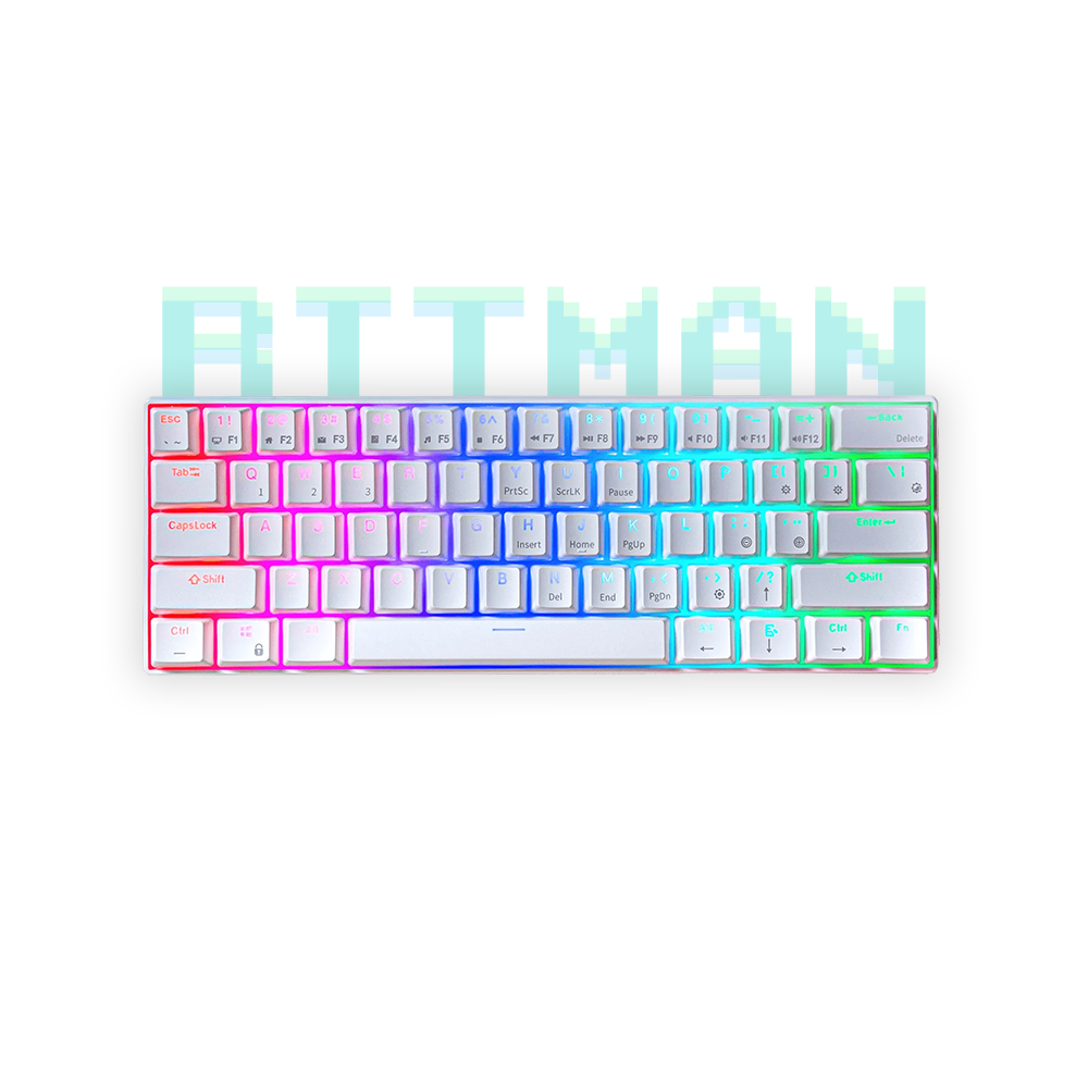 Mega Combo Teclado RK61 TRIMODE + Mousepad XXL 40X90cm