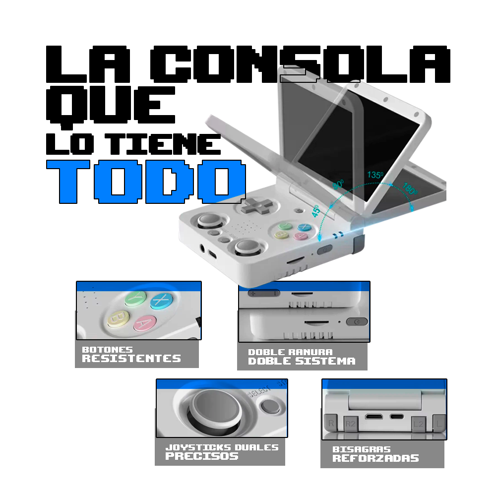 Consola Retro Miyoo Flip
