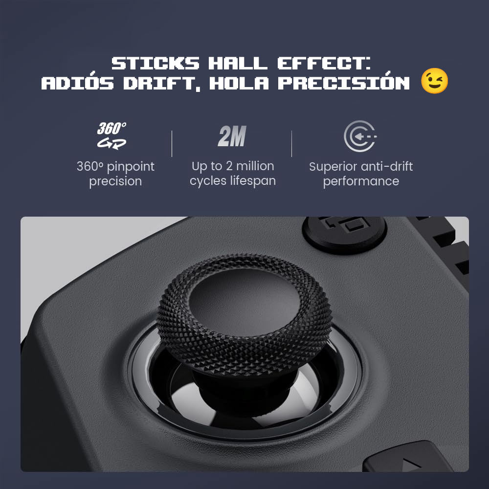 Gamepad Mando Gamer Gamesir X5S - Compatible con  Switch 1 / 2, Android, iOS, PC