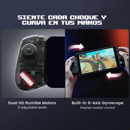 Gamepad Mando Gamer Gamesir X5S - Compatible con  Switch 1 / 2, Android, iOS, PC